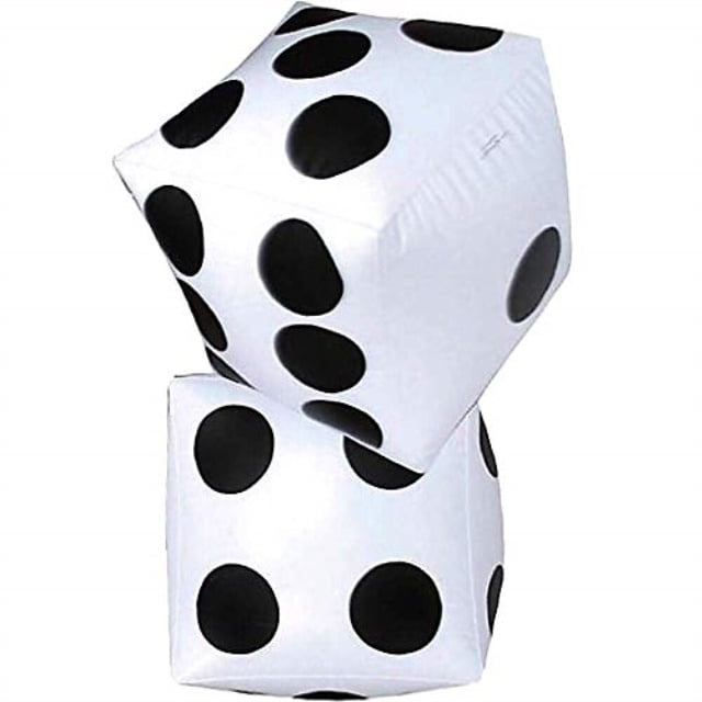 inflatable dice