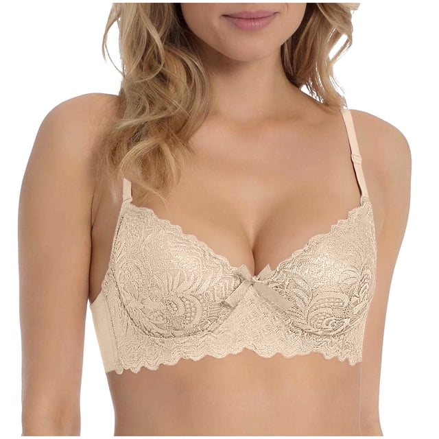 fheaev Soutien-Gorge Quotidien pour Femmes Bretelles Réglables T-Shirt Rehausseur sous-Vêtements avec Soutien Lift Lingerie Confortable Décontractée