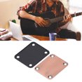 thumbnail image 1 of Guitar Neck Plate, Fixing Electric Guitar Neck Plate Metal with Screws for Repair, 1 of 7