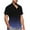Dark Blue, variant on Men's Basical T-Shirts,Short Sleeve Tees for Men,Men's Button Down T-Shirts Gradient Short Sleeve Hidden Button Pocket Turn Down Collar Casual Wear Tops