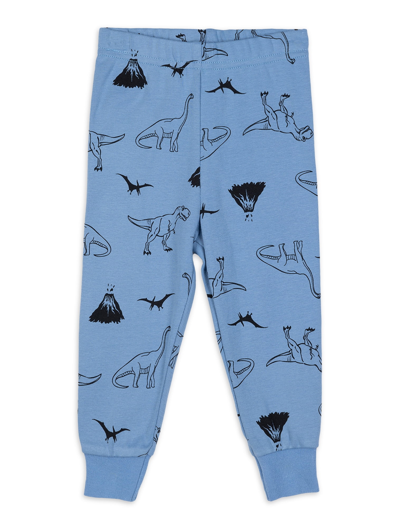 Petit Lem Boys 2 Piece Short Sleeve Top and Long Pants Pajama Sleep Set, Sizes 4-14