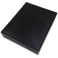 thumbnail image 2 of 1 Qty - Premium Midnight-Black Textured Necklace Jewelry Box w/ matching Ribbon Gift Packer included, 2 of 3