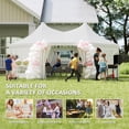 thumbnail image 4 of Outsunny 16' x 22' High Peak Octagonal Event Party Tent for Parties, 4 of 10