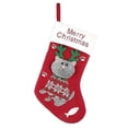 thumbnail image 3 of 2026 Christmas socks cute cats and dog cartoon cartoon Christmas socks gift bags Christmas decorative socks Christmas tree pendant 37*23cm, 3 of 5