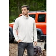 thumbnail image 4 of COOFANDY Mens Varsity Bomber Jacket Casual Lightweight Jackets Fashion Zipper Jackets, 4 of 10