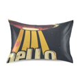 thumbnail image 7 of Yayeee Pillowcase King Size Set of 2 Satin Wrinkle Resistant Pillow Case, Red UFO, 7 of 7