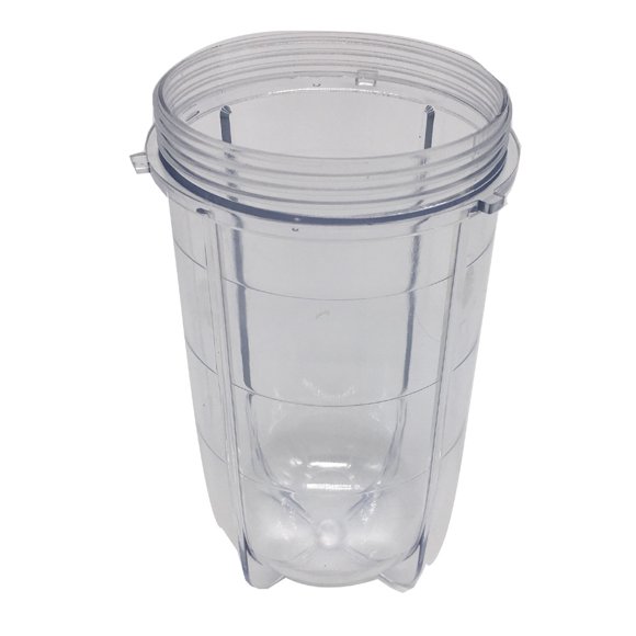 Chainplus Pots Hauts de 16 Onces Compatibles avec Magic Bullet Blender, Extracteur de Jus, Mélangeur 250 W MB1001, Gobelets Hauts Accessoires pour Extracteur de Jus Sans Poignée