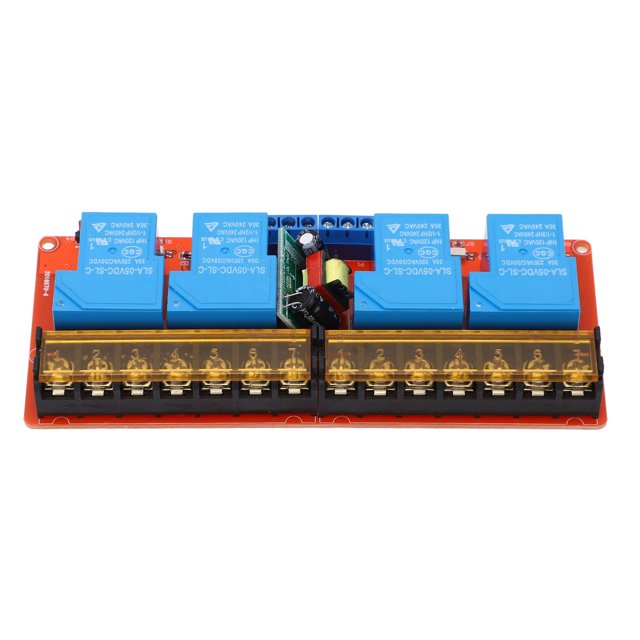 Placa de relé AC100-250V 30A Módulo de relé de 4 canales Gran capacidad de carga para la industria ANGGREK Otros