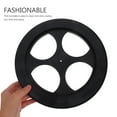 thumbnail image 3 of KONTONTY Black Plastic Rotating Showcase Cake Spinner Display Stand 1Pcs, 3 of 8