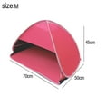 thumbnail image 2 of Hibalala Fully Automatic 27.55" x 19.68" Beach Tent, Red, 2 of 6