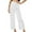 White, variant on shqvo Women's Jeans High Waisted Stretchy Straight Leg Jeans Buttoned Loose Wide Leg Denim Pants with Pocket Sky Blue S