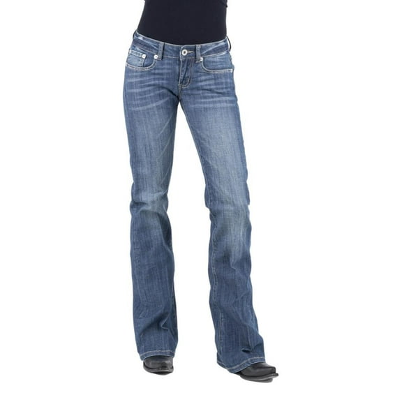 Stetson Western Jeans Womens Slim 0 Reg Blue 11-054-0816-1320 BU