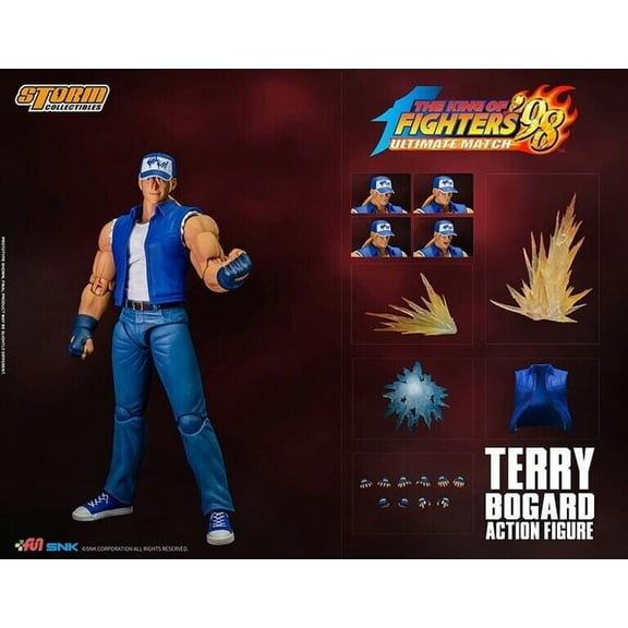 STM87321: STORM COLLECTIBLES The King of Fighters '98 Terry Bogard (Blue)