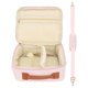 thumbnail image 1 of Camera Bag Large Capacity Thickened Padding Adjustable Strap Handle Zipper Camera Case for CP910 1200 1300 DSLR Pink, 1 of 4