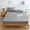 🔥 Gray_New, variant on TTJ Quilted Fitted Mattress Protector Breathable Non Slip All-Inclusive Bedcover Quilted Encasement Soft Fiber Mattress Guard Easy Care Home
