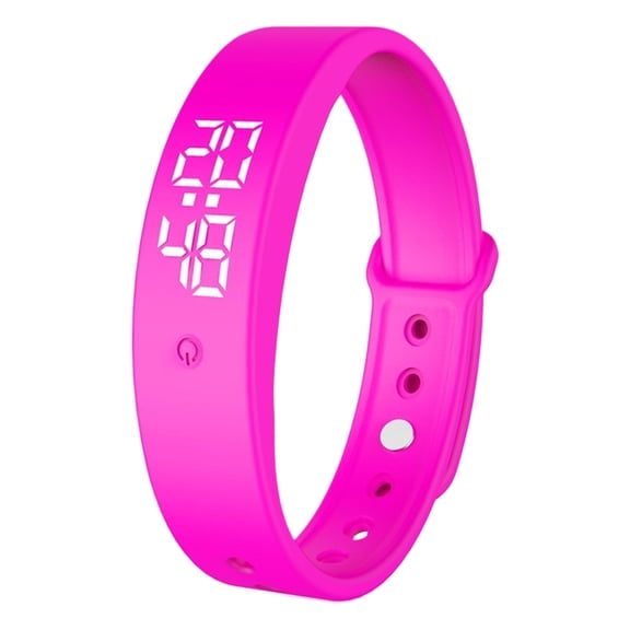 StlyGar Vibrating Alarm Clock Watch for Heavy Sleepers, Silent Wake Up Bracelet & Smart Wristband, Wearable Vibration Wrist Alarm, Non-Audible Sleep Wristband