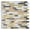 Gold, variant on Art3d Peel and Stick Wall Tile for Kitchen / Bathroom Backsplash, 12"x12", Long Stone (6 Pack)