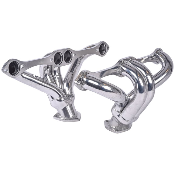 JEGS 300555 Ceramic Coated Block Hugger Headers 1955-1957 Small Block Chevy 265-
