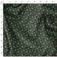 thumbnail image 4 of Soimoi Tissu en Velours Vert Imprimé d'Insectes Tissu de Couture Verges 58 Pouces de Large, 4 of 6