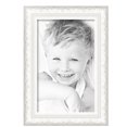 thumbnail image 2 of ArtToFrames 12" x 19" Majestic White Picture Frame, 12x19 inch Silver Wood Poster Frame (WOM-5198),  Pack, 2 of 7