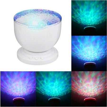 - Ocean Wave Light Rotating Star Projection Lamp Recreational Hotel Living room Luminous Starry Sky Lamp light