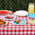 thumbnail image 2 of Set of 20 DISEN Reusable Plastic Paper Plate Holders, Holds 9-inch Plates for Picnics, BBQ, Birthdays, Camping Trips, Parties, Summer Vacation Supplies (White, 10-inch), 2 of 10