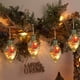 thumbnail image 1 of Hydrangea Balls Decoration Transparent Glowing Christmas Balls Christmas Decorations, 1 of 6