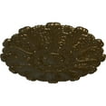 thumbnail image 3 of 31"OD x 1 1/2"P Durham Ceiling Medallion (Fits Canopies up to 4 1/4"), Hand-Painted Brass, 3 of 6