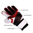thumbnail image 4 of ZPAQI Goalkeeper Gloves with Wrist Protections Strong Grip Goalkeeper Gloves for Youth, 4 of 15