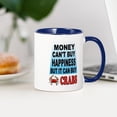thumbnail image 3 of CafePress - CRABS Mug - 11 oz Ceramic Mug - Novelty Coffee Tea Cup, 3 of 4