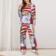 thumbnail image 2 of Fotbe Funny Christmas Gnome Conjunto de Pijama de Manga Larga para Mujer con Estampado, Ropa de Dormir de 2 Piezas, Conjunto de Casa Suave y Cómodo con Bolsillos-Large, 2 of 7