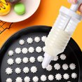 thumbnail image 4 of Anvazise 1 Set Dessert Decorating Injector with 8 Piping Tips Cupcake Frosting Filling Cookies Puffs Making Cake Decorating Icing Tool Kit Baking Supplies White, 4 of 13