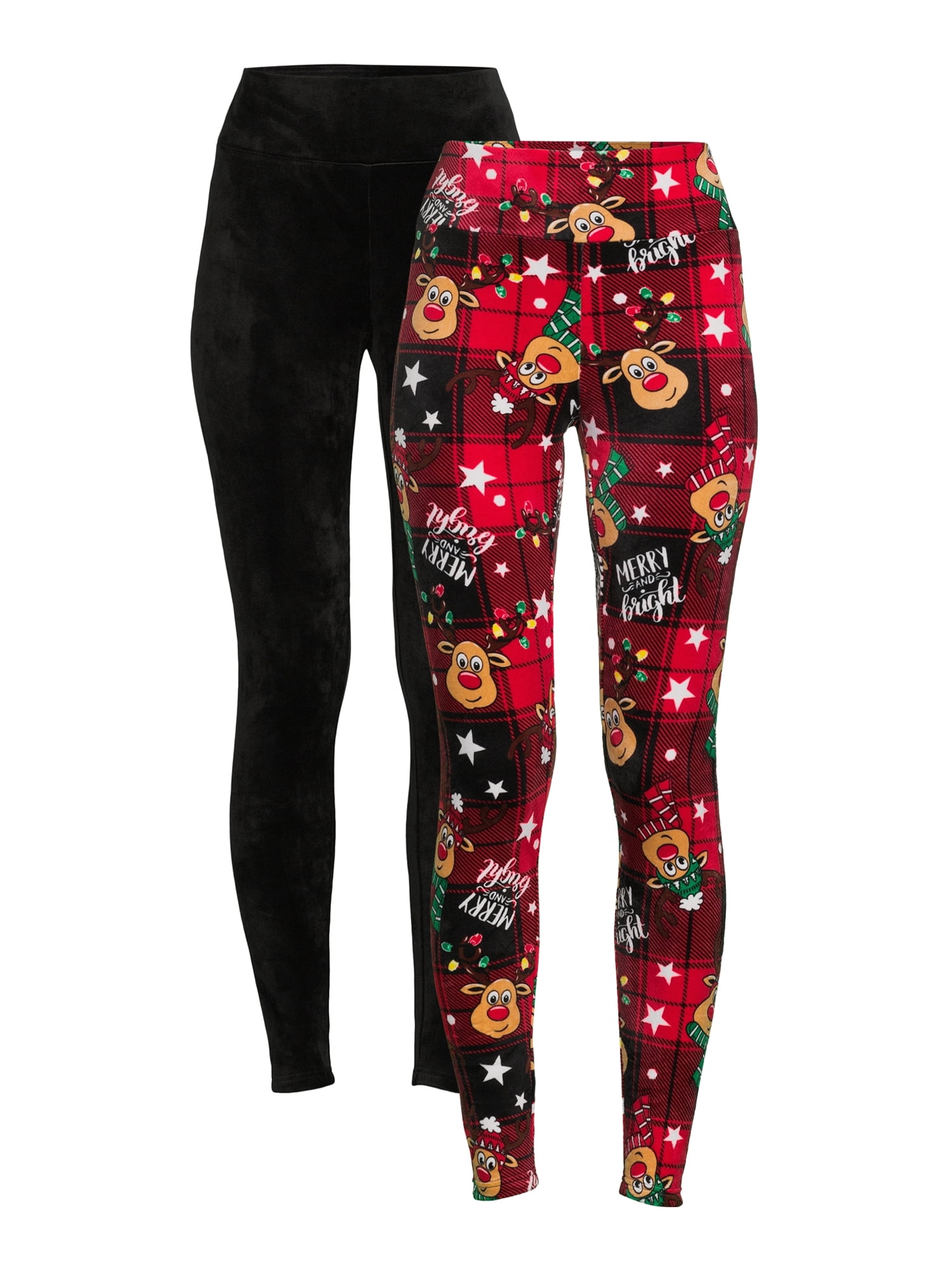 No Boundaries Juniors' Christmas Velour 
