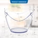 thumbnail image 4 of Ice Bucket- Clear Acrylic Champagne Bucket with Easy-to-Carry Handles - Good for up to 2 Wine or Champagne Bottles (2 Pack), 4 of 5