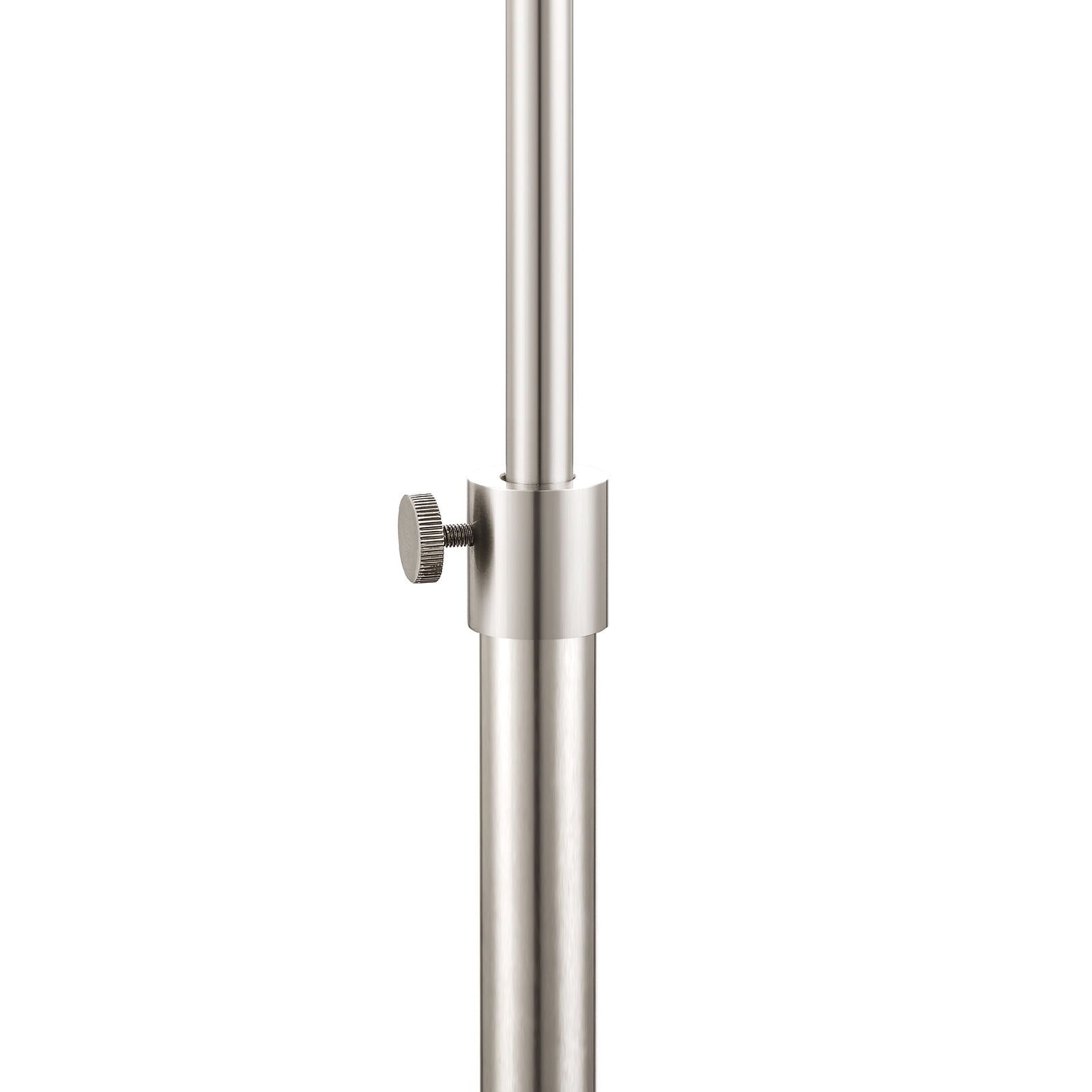 Kyrid 63" Adjustable Metal Floor Lamp for Bedroom Living Room Standing Lamp with White Linen Shade