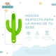 thumbnail image 3 of Kids Heroes Mordedera para Bebe en Forma de Cactus con Cepillo de Dientes Bebe 2 en 1, Silicona de Grado Alimenticio Libre de BPA, 0-12 Meses, 3 of 9