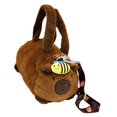 thumbnail image 2 of Bolso de Hombro de Peluche Strade Fareast Limited Carpincho, 2 of 8