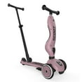 thumbnail image 3 of Scoot & Ride 2-in-1 Kid Scooter Push Bar Highwaykick 1 Push & Go, Wildberry, 3 of 13