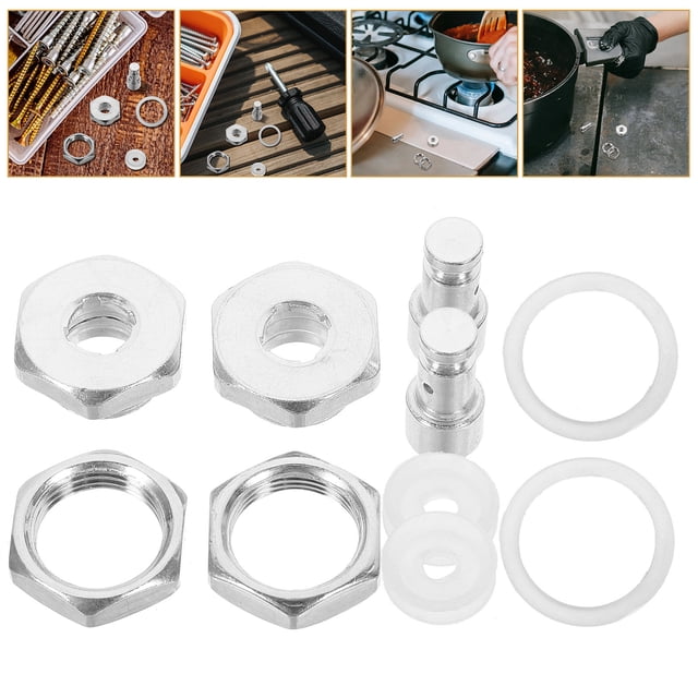 SHINYPASING Stainless Steel and Silicone Pressure Cooker Float Valve for Efficient Sealing Kitchen Use Assorted Color