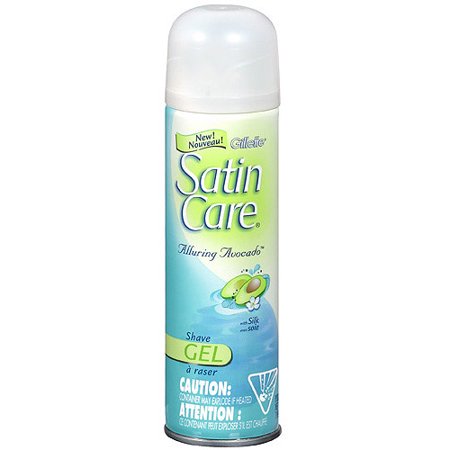 P & G Gillette Satin Care Shave Gel, 7 oz
