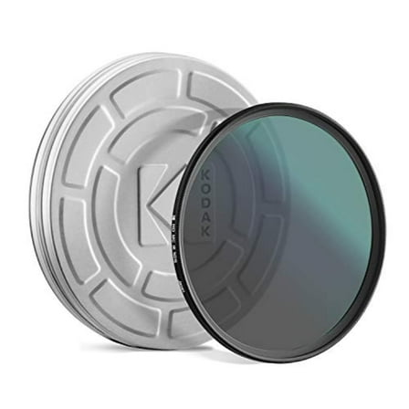 KODAK ND16 IR Filter 49mm | Neutral Density Lens, Motion Blur, 16-Layer Nano Glass, Slim Build