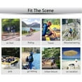 thumbnail image 6 of HIPKZ Camping Lock Buckle 6Pcs Outdoor Carabiner Keychain D Shape Carabiner Spring Snap Clip Multifunctional Fishing Climbing Acessories, 6 of 7