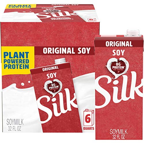 ShelfStable Soy Milk, Original, DairyFree, Vegan, NonGMO Project