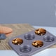 thumbnail image 4 of Walbest Molde para magdalenas antiadherente de 6 cavidades Bandeja para pasteles Mini bollos Utensilio para hornear, 4 of 7