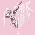 thumbnail image 2 of Girl's WWE Hulk Hogan Hulkster Rules  Graphic Tee Light Pink X Small, 2 of 4