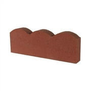 Oldcastle 178298 16 in. Scallop Edger - Red 240 Pieces