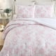 thumbnail image 4 of Set de edredón Laura Ashley Soft Poly Waffle Delphine Pink, 4 of 8