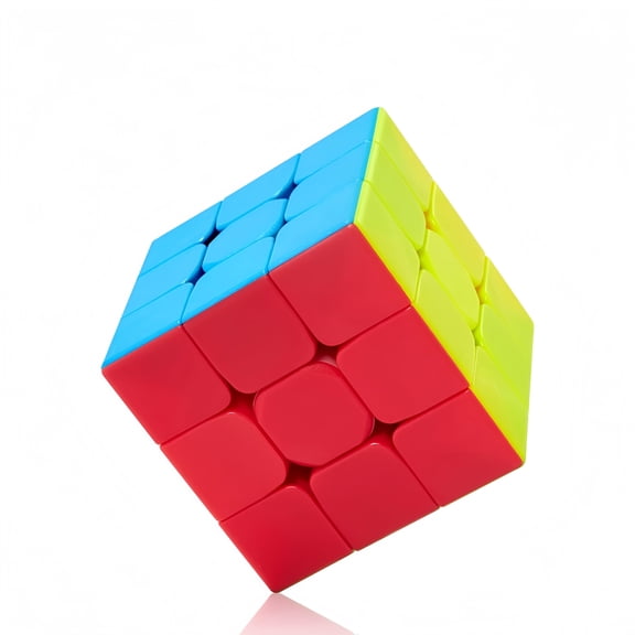 MoYu MF8888 Meilong 3x3 Speed Cube, Stickerless Anti-Pop Magic Cube, Smooth Puzzle Fidget Toy for Kids Adults Beginners