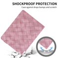 thumbnail image 3 of Decase for Galaxy Tab A9+ Plus 11 Inch Cover with Pencil Holder/Pockets,Auto Wake/Sleep,Folio Stand Embossed PU Leather Case for Samsung Galaxy Tab A9+/A9 Plus 11” 2024 (SM-X210/X216/X218),Pink, 3 of 10