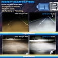 thumbnail image 5 of QIPEIZSP H3 Halogen Headlight Bulbs High/Low Beam Fit for Chevrolet Corsica 1994-1996 Warm White 5000k,Plug And Play,Pack of 2, 5 of 6